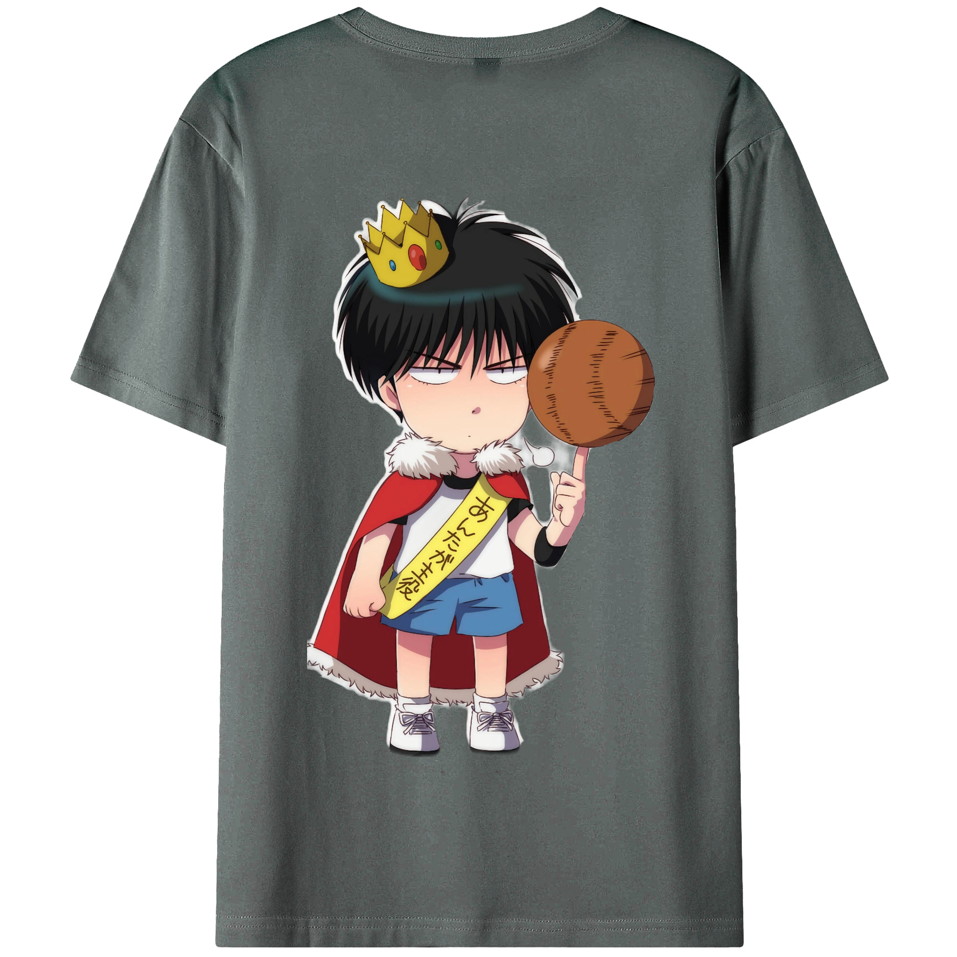 SLAM DUNK／スラムダンク 綿100％半袖Tシャツ（背面プリント）